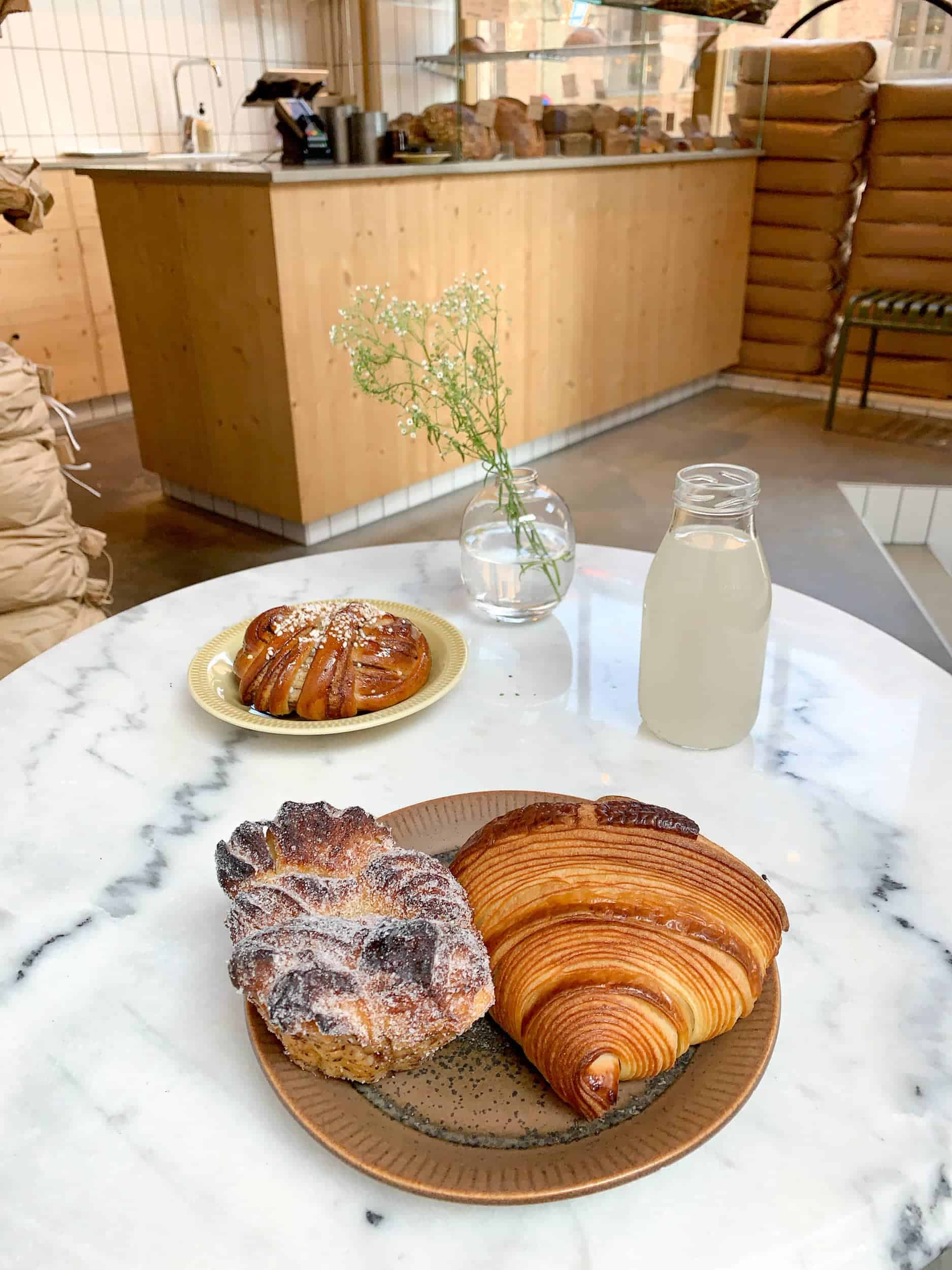 Pastries at Broderi Borgskog