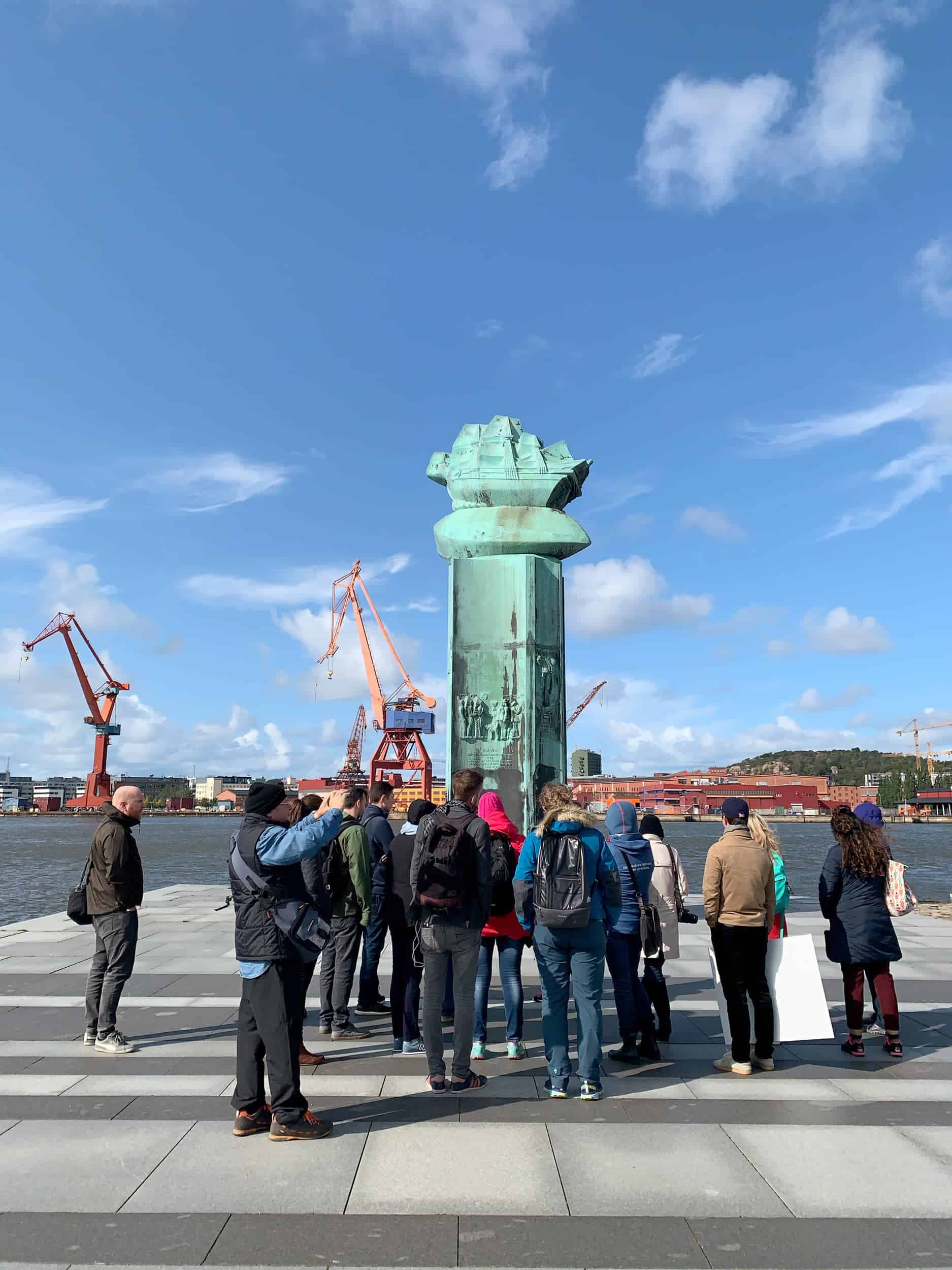 Delawaremonumentet in Gothenburg