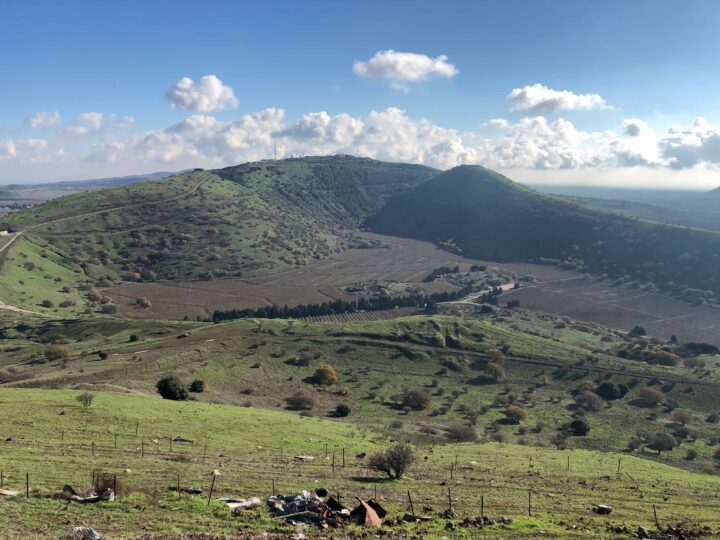 The Golan Heights in Israel