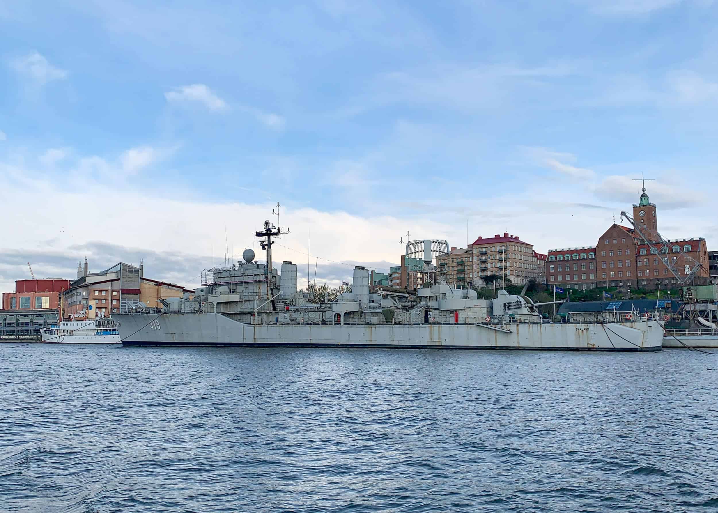 A destroyer at the Maritiman Museum