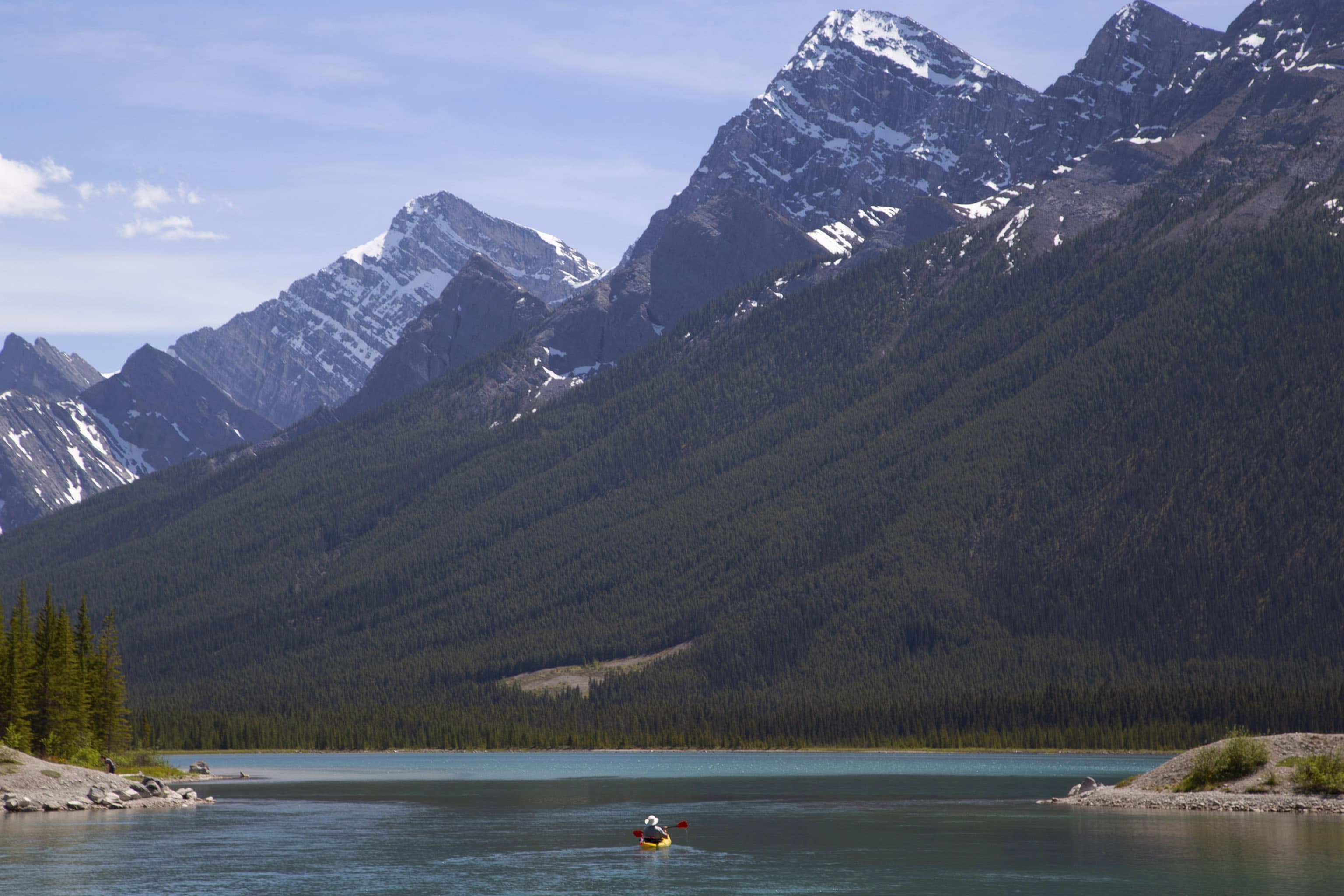 Spray Lakes in Alberta, Canada