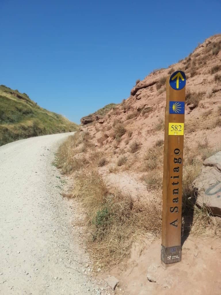 Sign post on the Camino de Santiago (photo: rggroning, Pixabay)