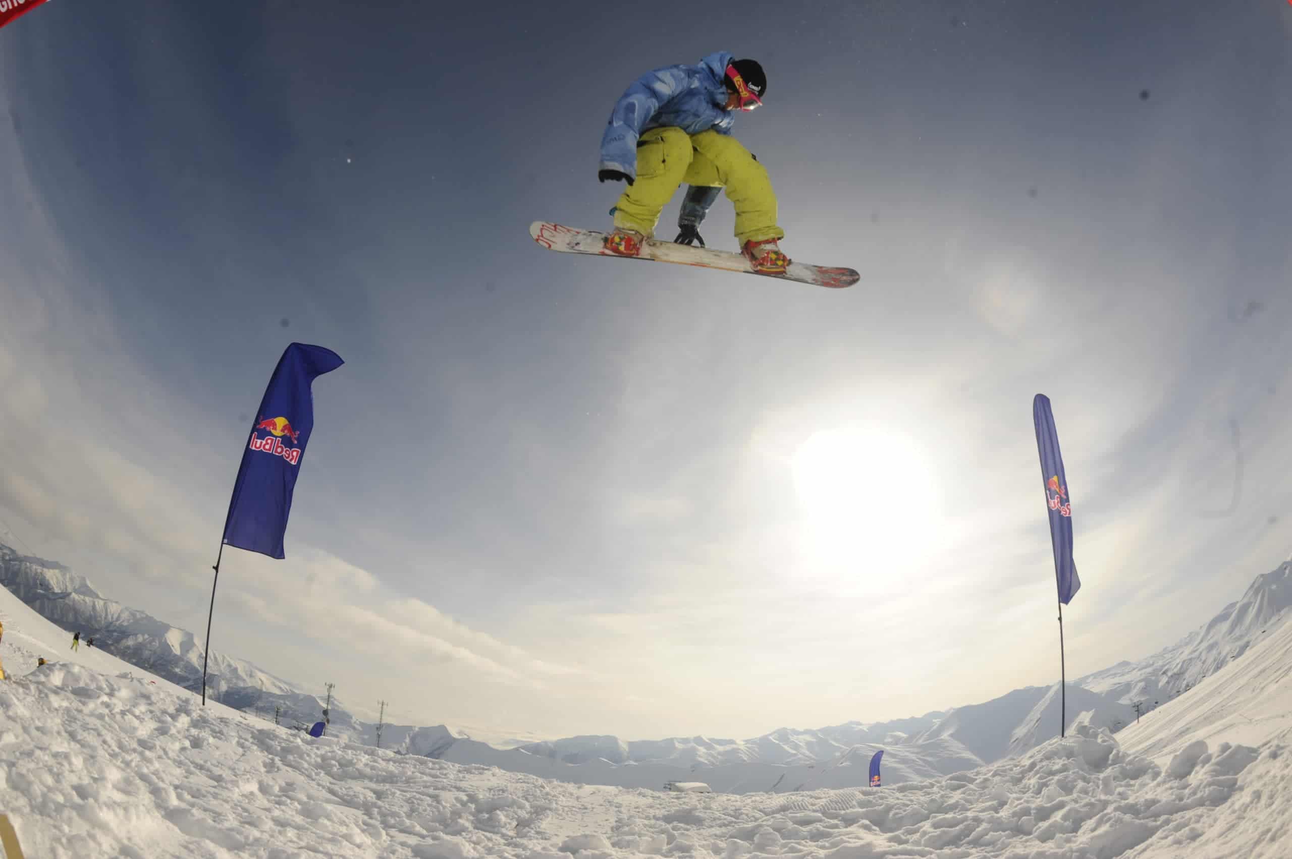Skiing or snowboarding in Gudauri can make winter adventure tours in Georgia fun