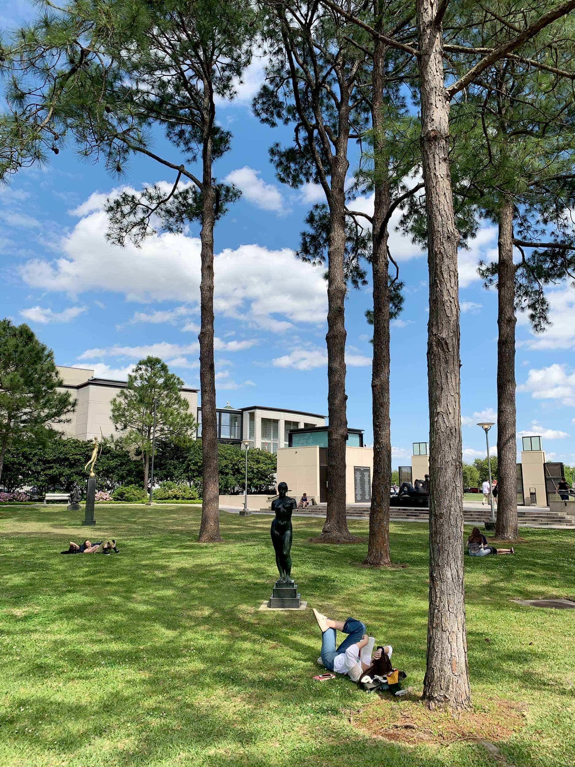 The Sydney and Walda Besthoff Sculpture Garden in New Orleans