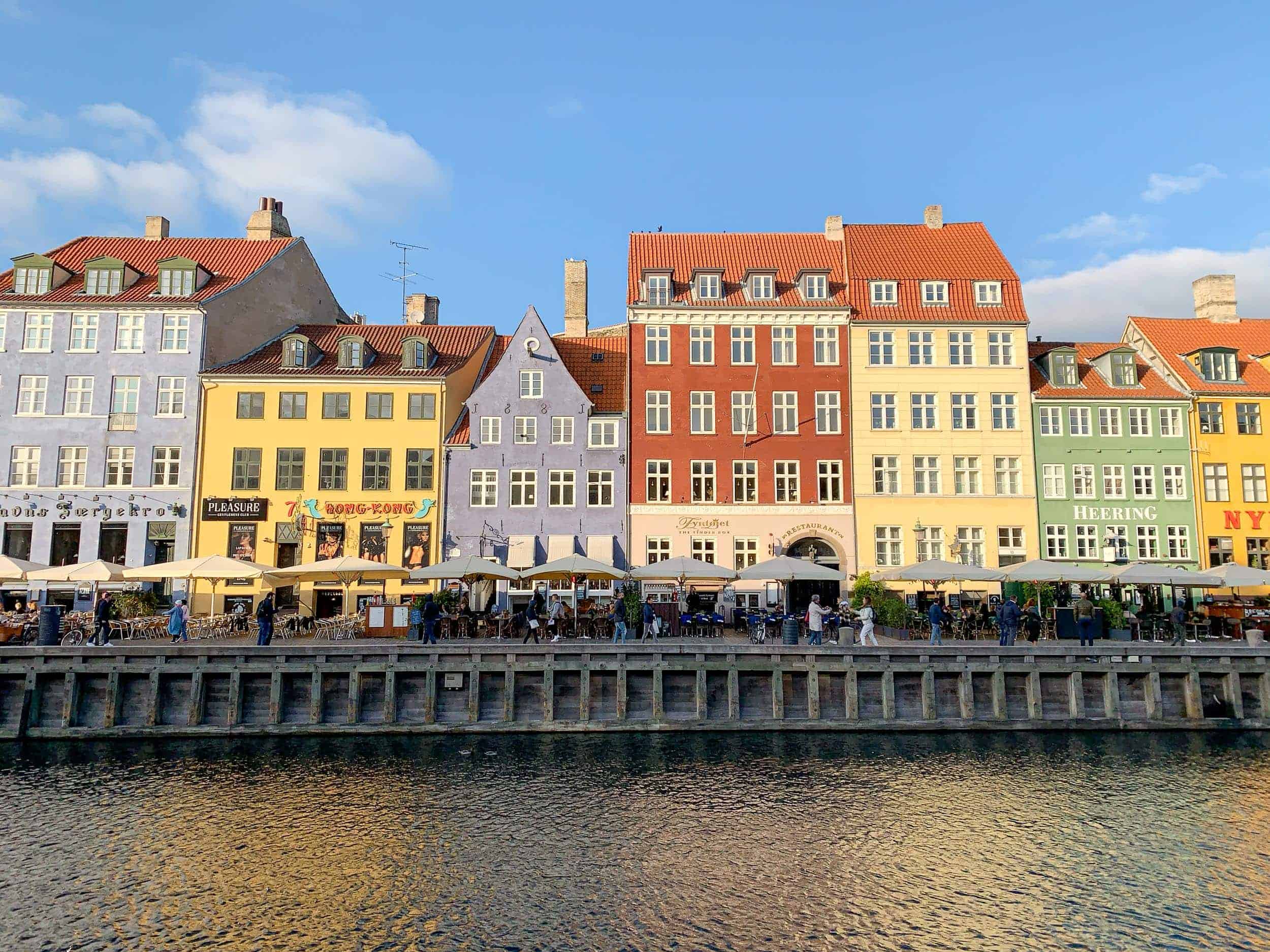 Nyhavn at sunset