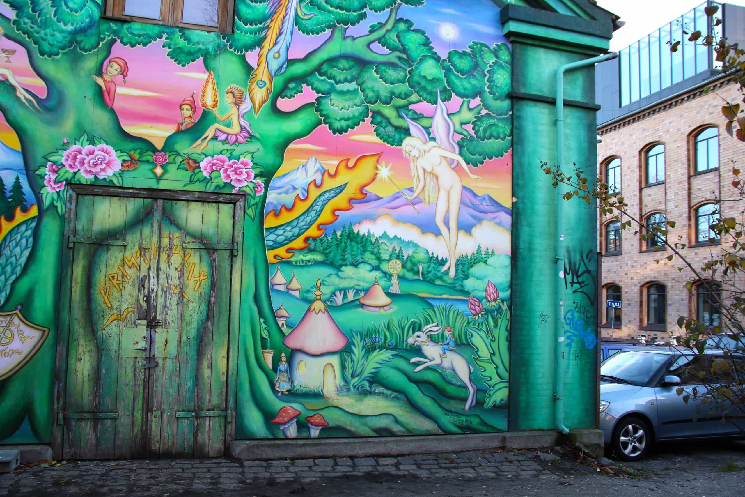 Street art in Christiania