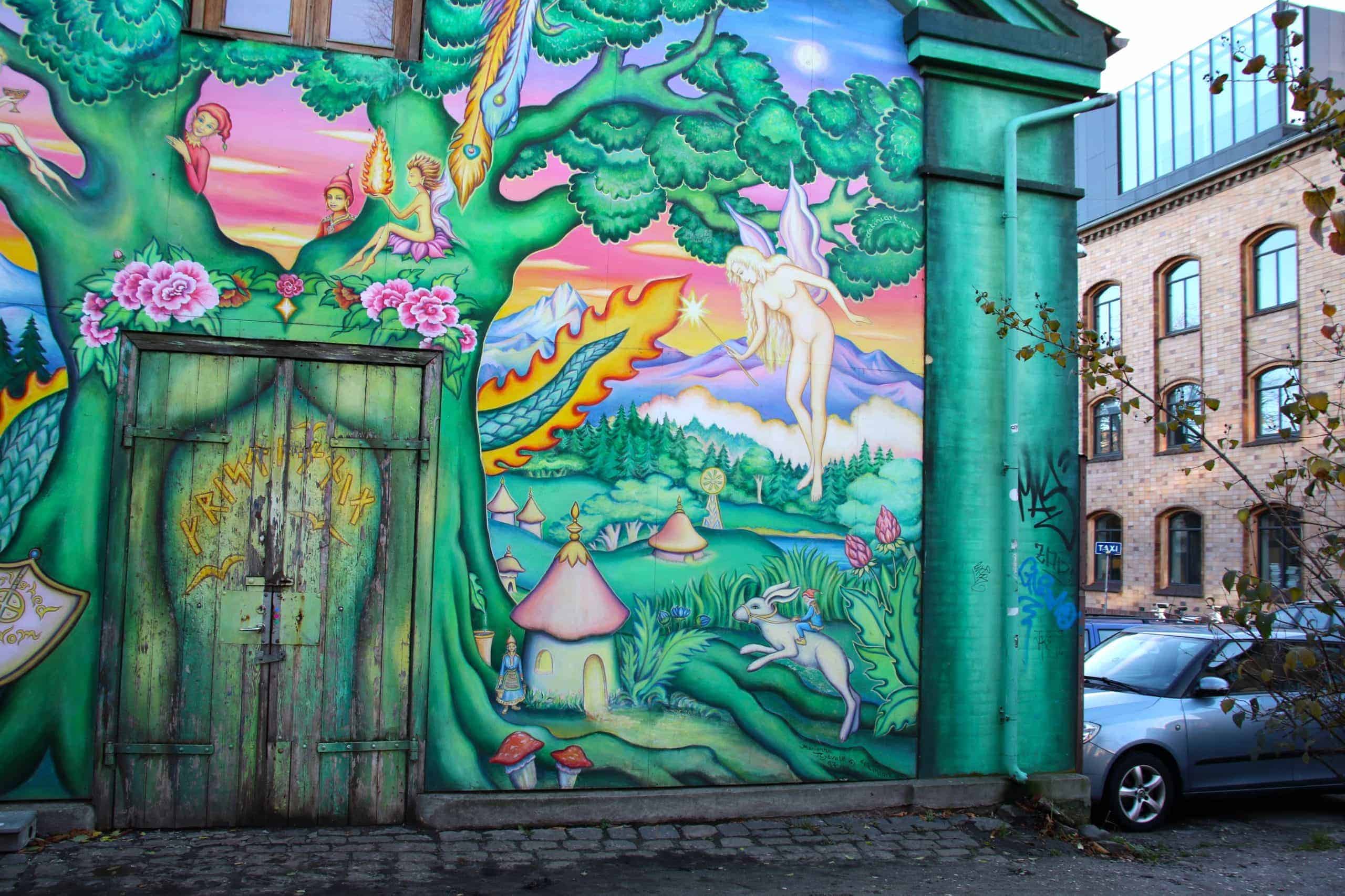 Street art in Christiania