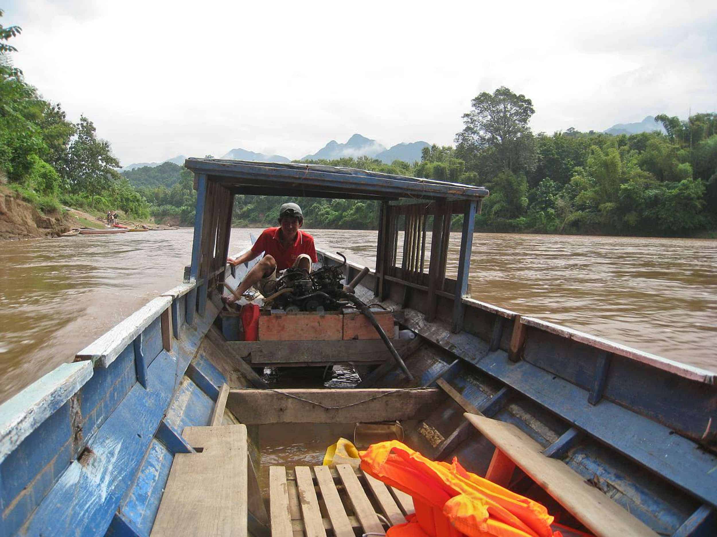 Boat ride on the Mekong River