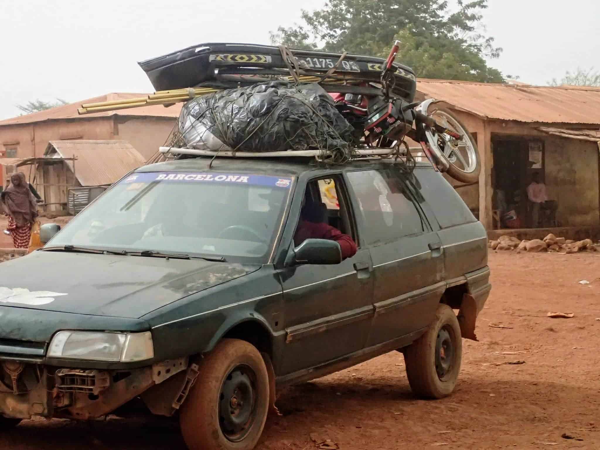 Taking a bush taxi in Guinea will help you stick to a tight budget