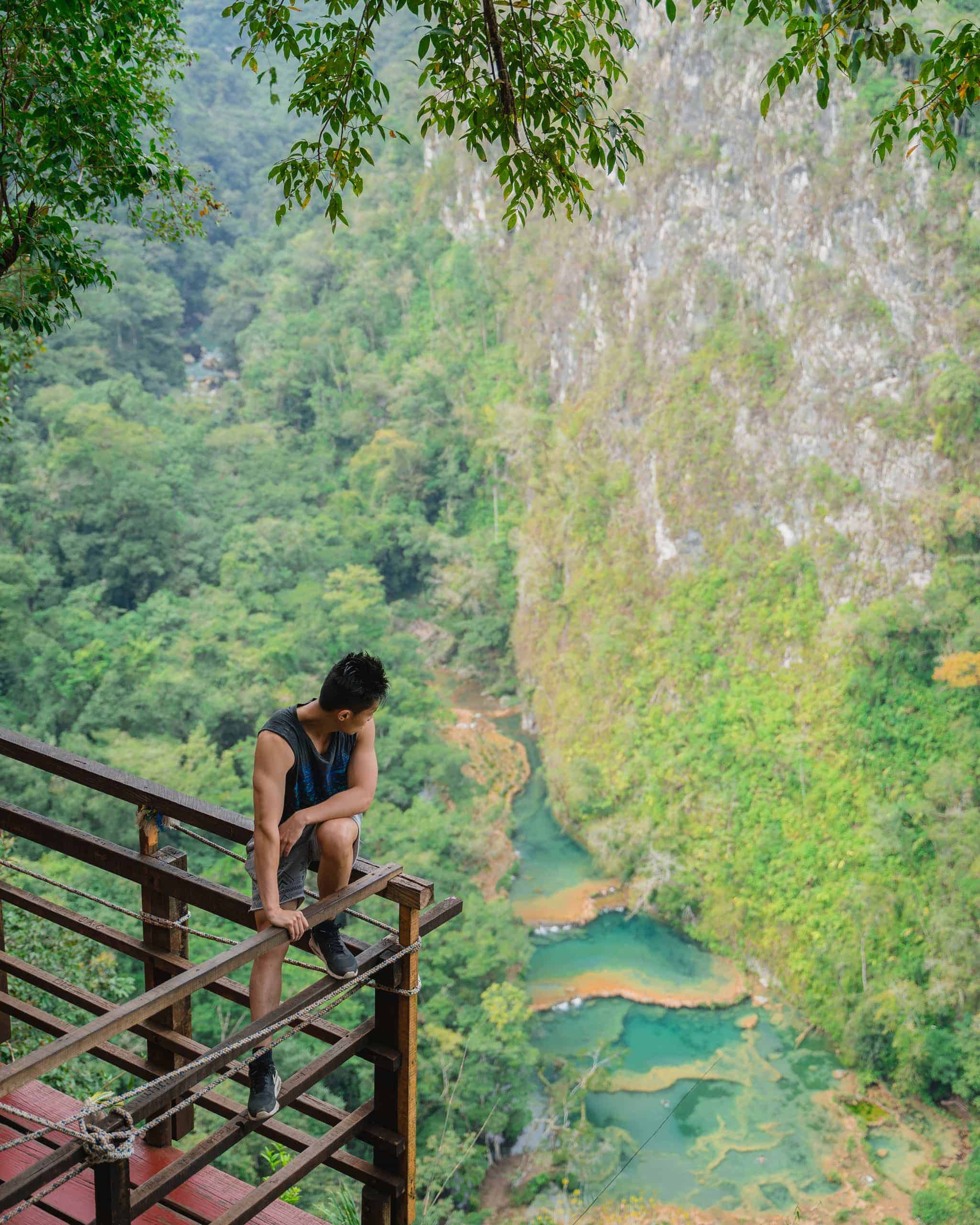 Semuc Champey is one of the most popular places to see in Guatemala