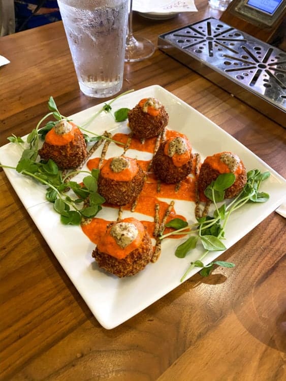 Boudin balls are one of the things you'll try on a New Orleans food tour