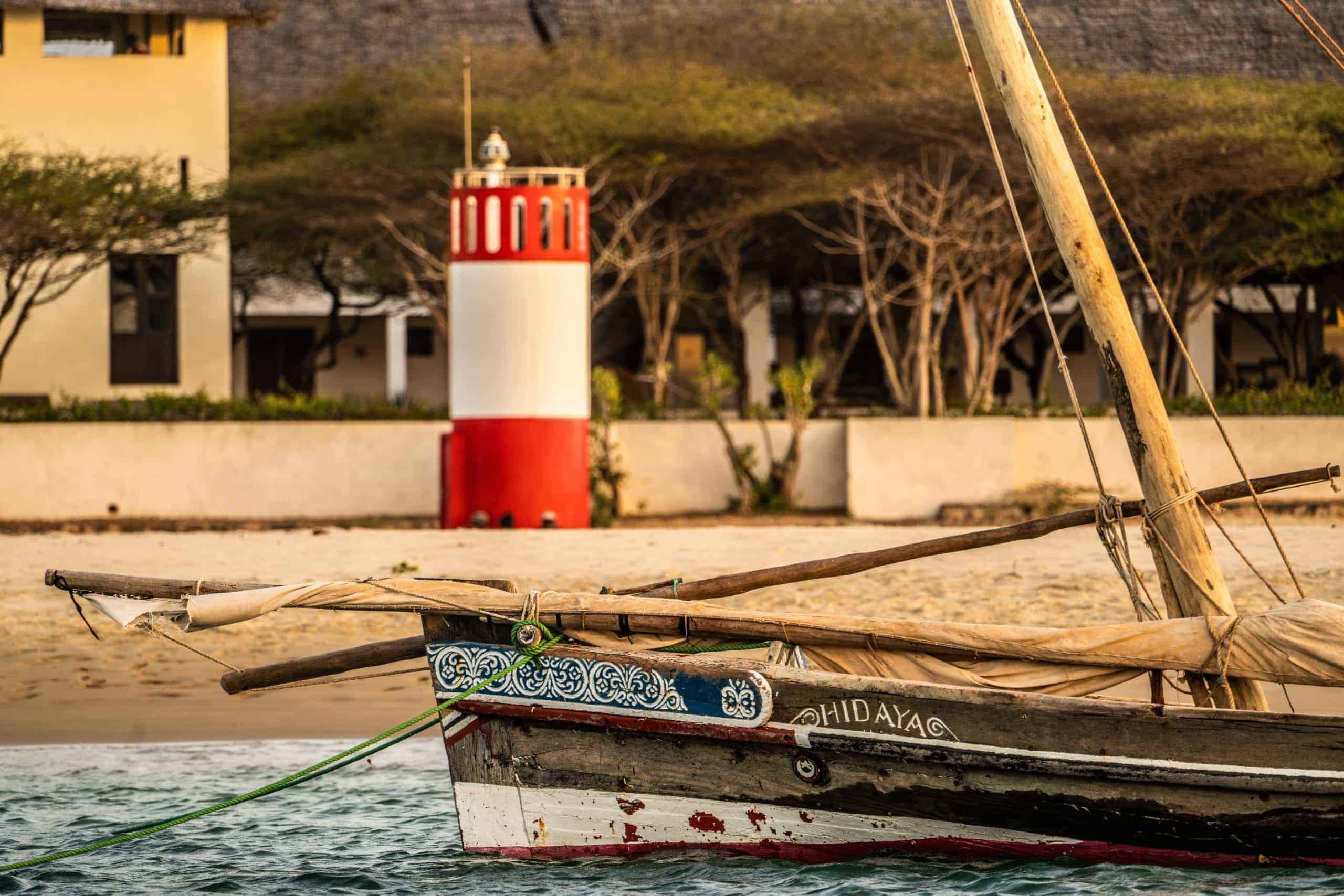 A boat in Lamu, Kenya (Photos By Beks, Unsplash)