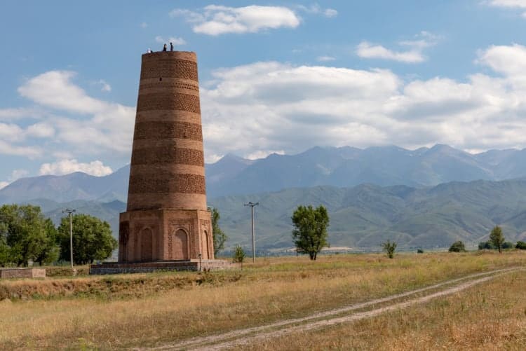 The Burana Tower is a minaret east of Bishkek (photo: Ninara, Flickr)