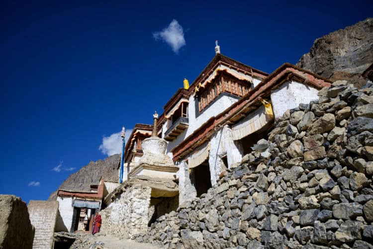 Diskit monastery in the Nubra valley