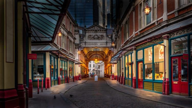 Leadenhall Market in London (photo: Pierre Blaché, Pixabay)