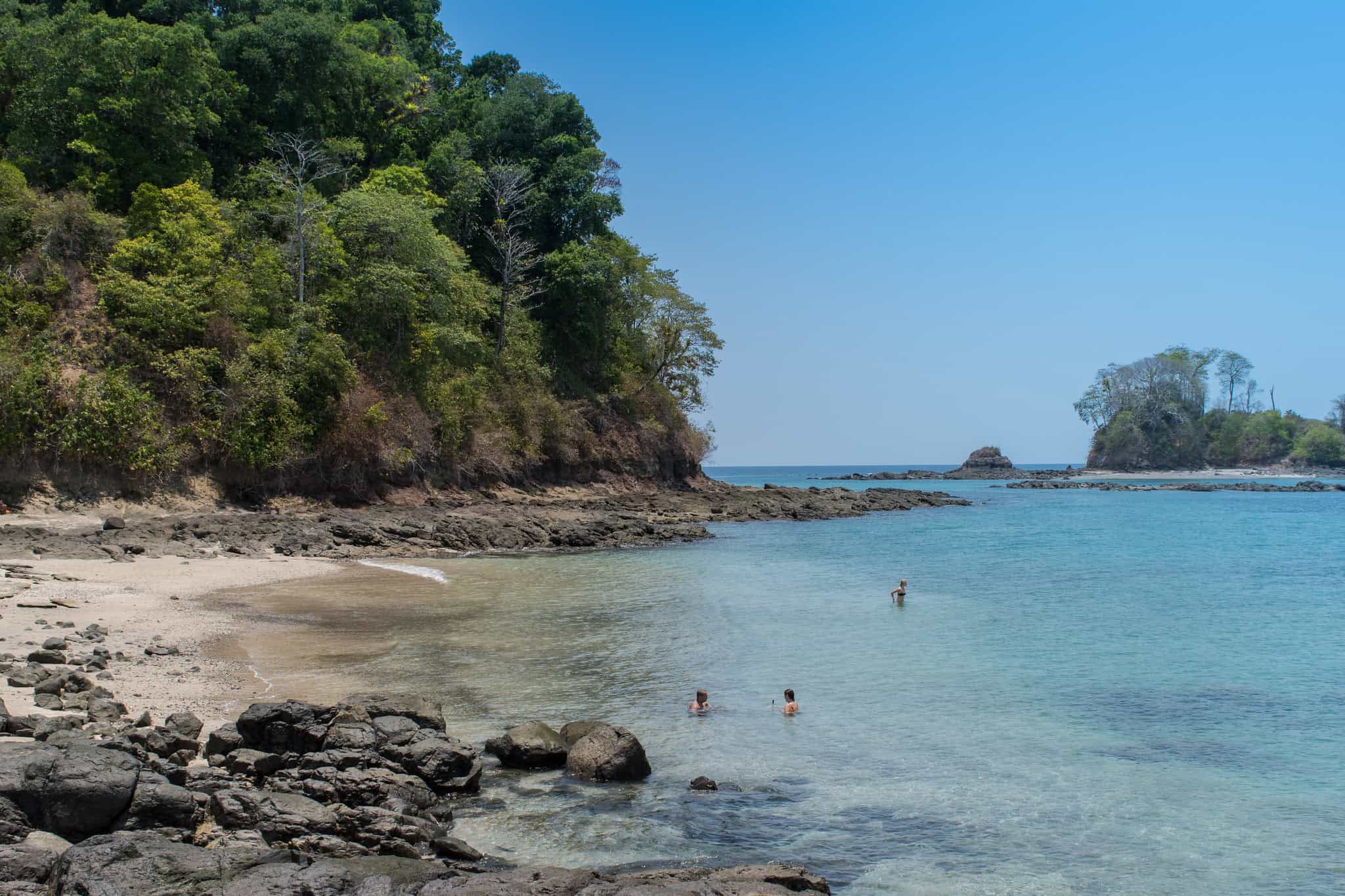 Beach on Coiba Island, Panama (photo: Falco Ermert).