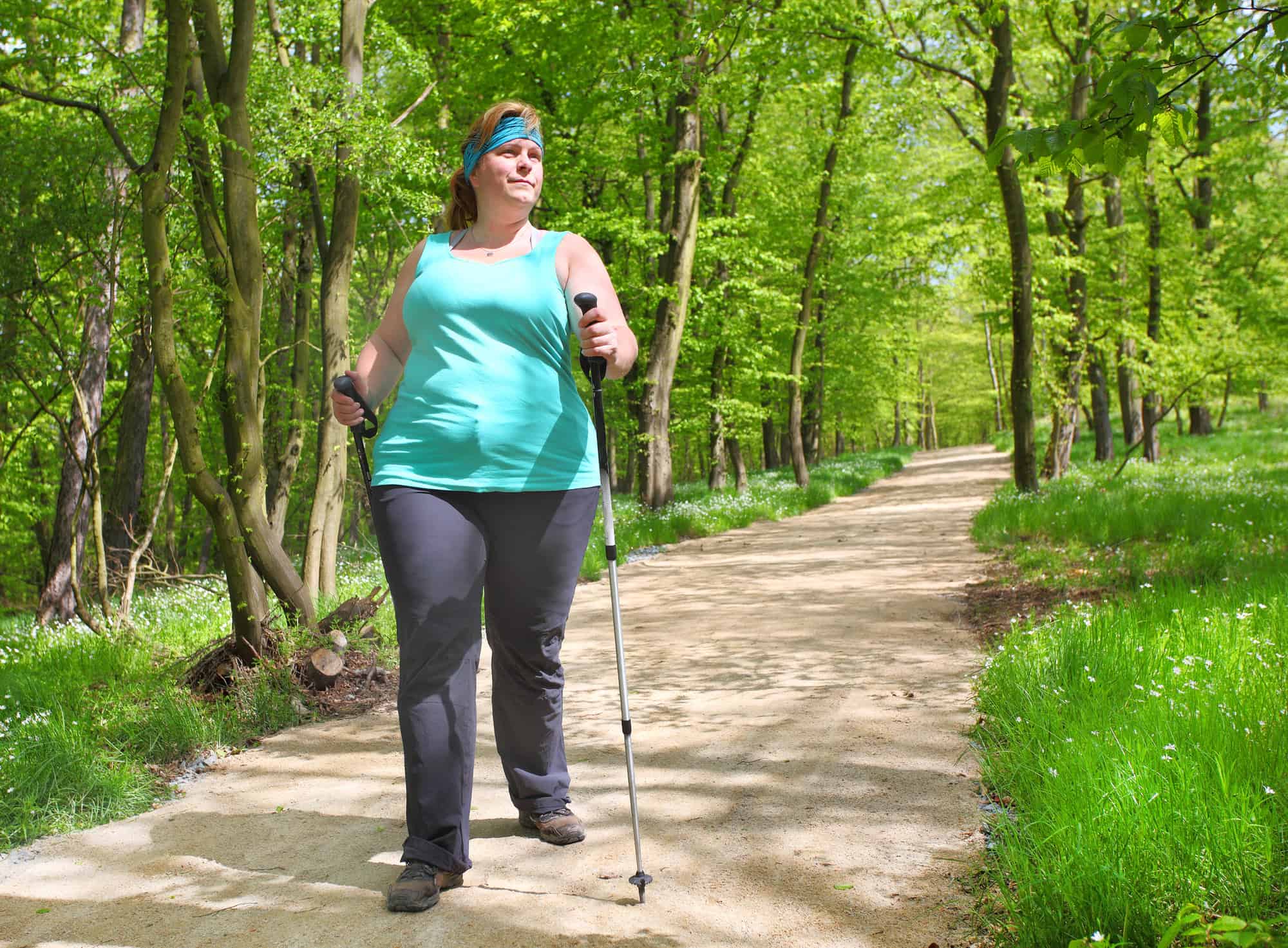 Female hiker