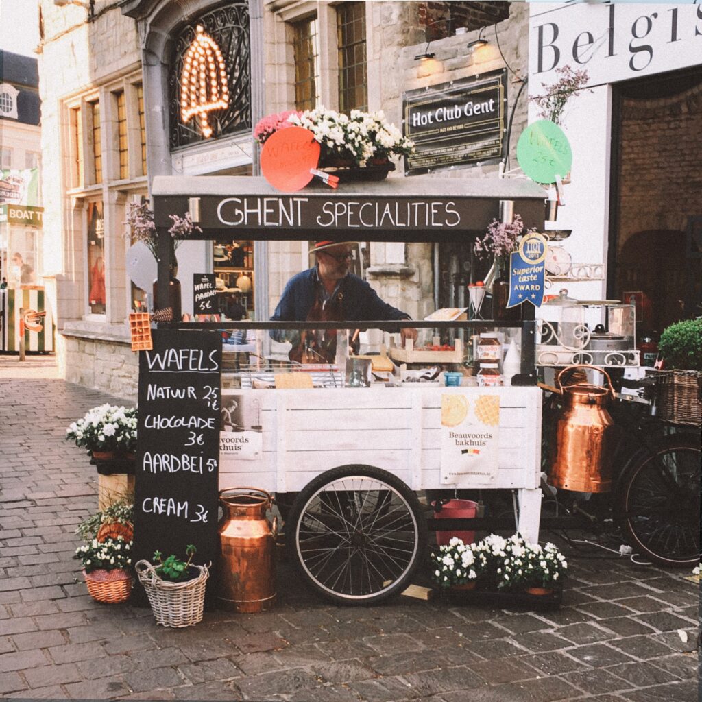 Ghent food cart (photo: Kyle Arcilla)