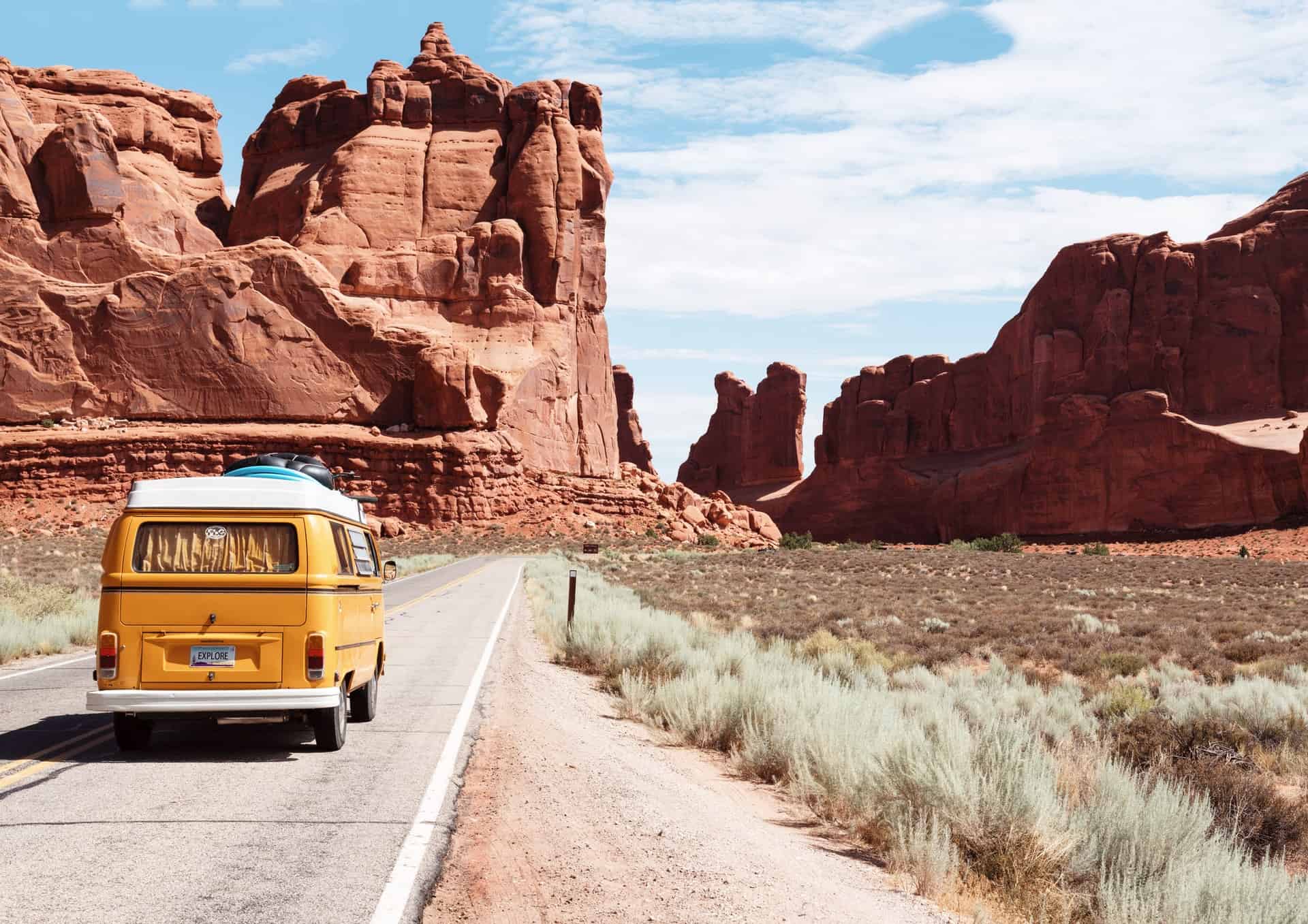 Arches National Park entrance (photo: Dino Reichmuth)