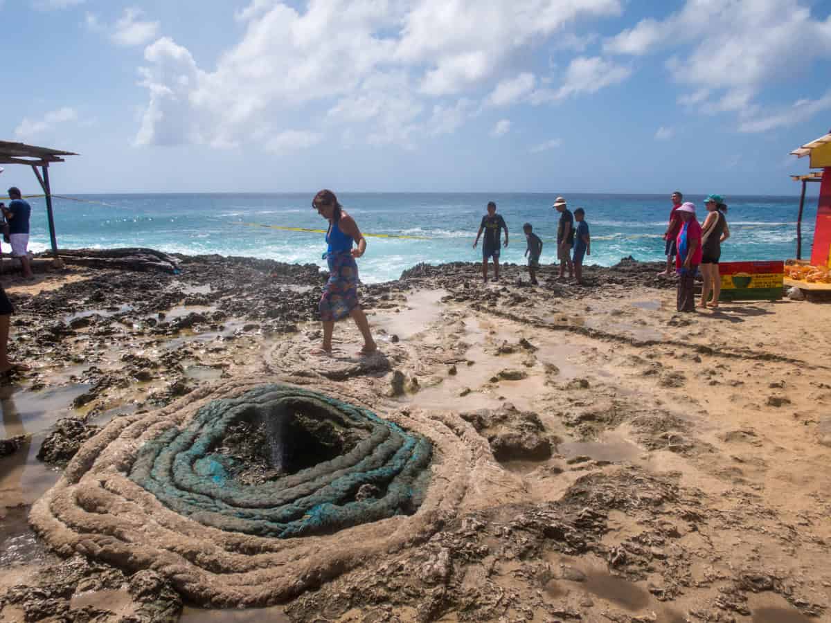 Blowhole on San Andres