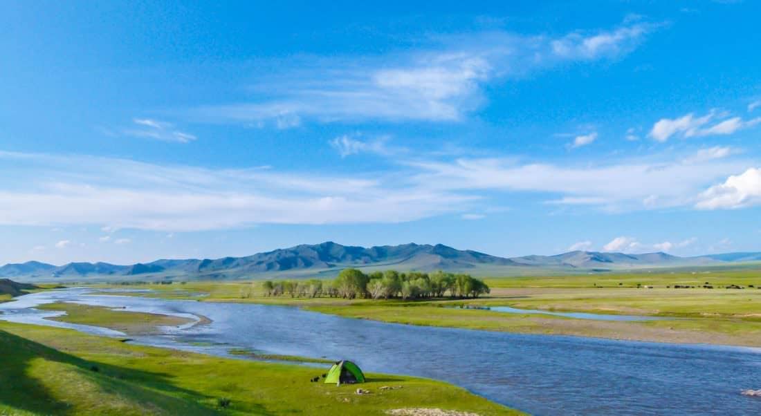 The vast beautify of Mongolia