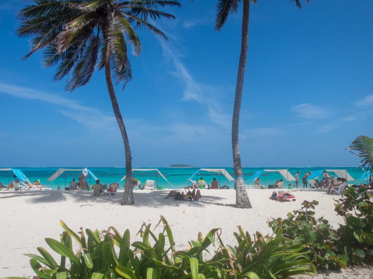 San Andres island beach