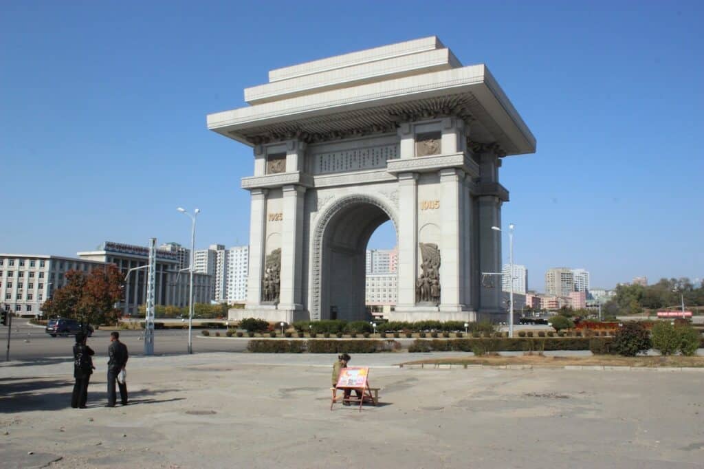 Arch of Triumph in Pyongyang