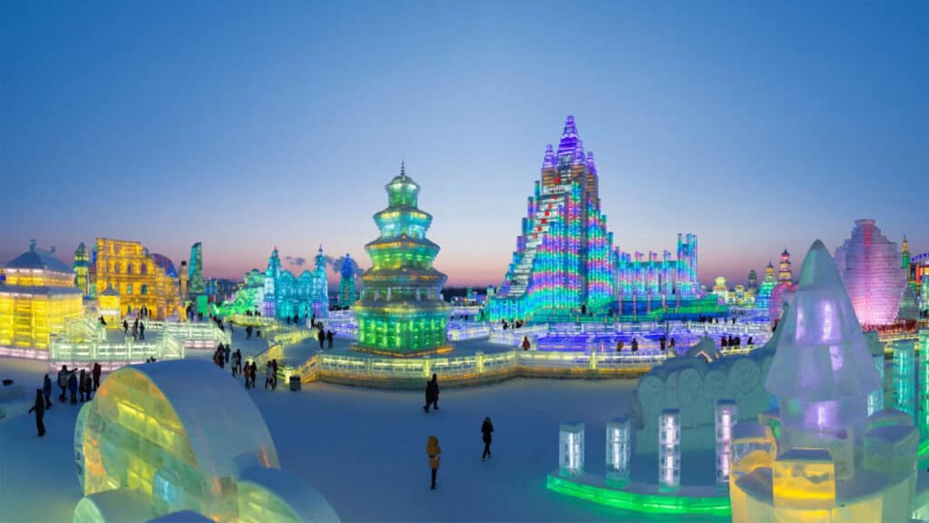 The Harbin Ice Festival will be the best thing you do in Heilongjiang, China