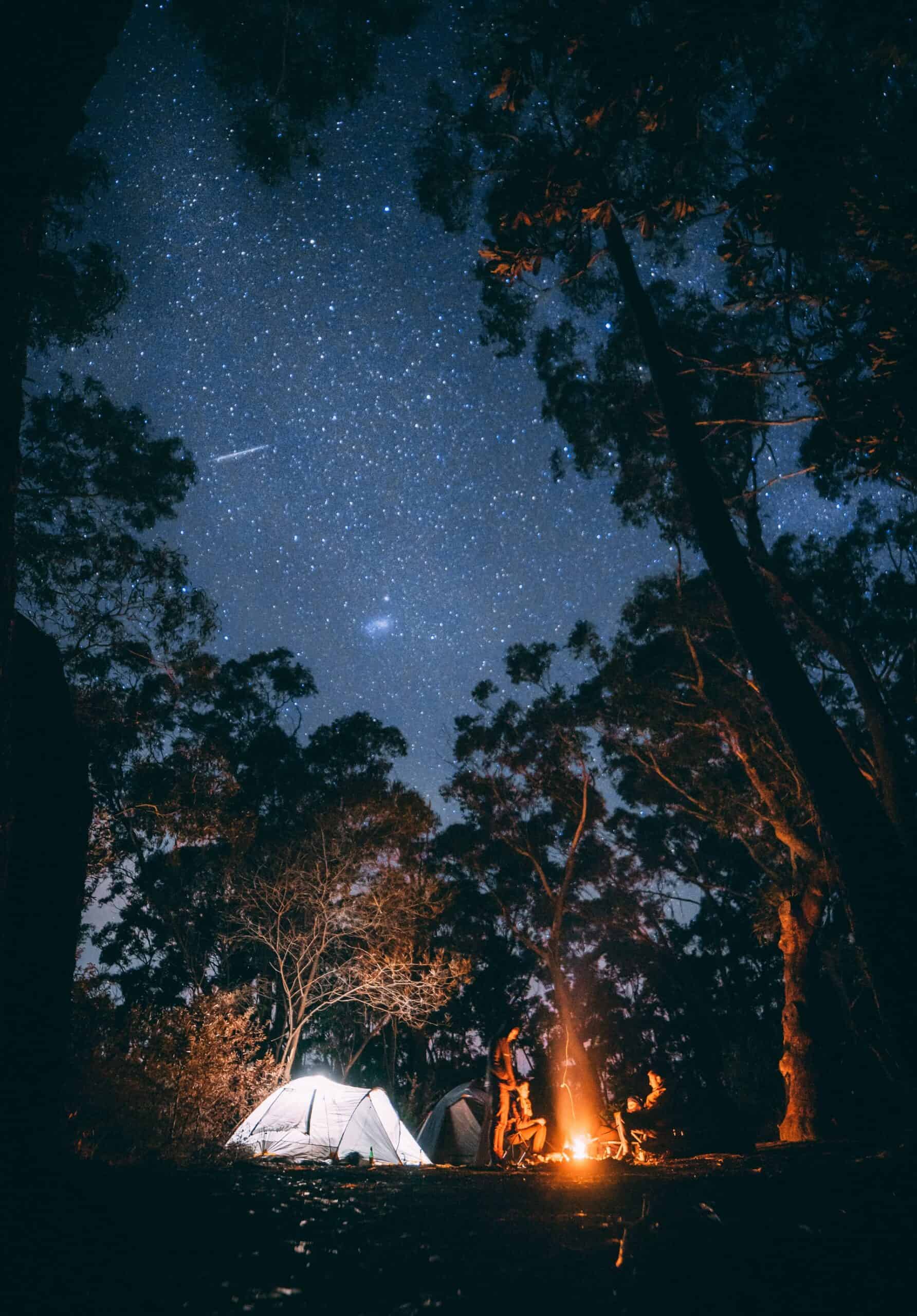 Camping in Australia’s Blue Mountains (photo: Jonathan Forage)