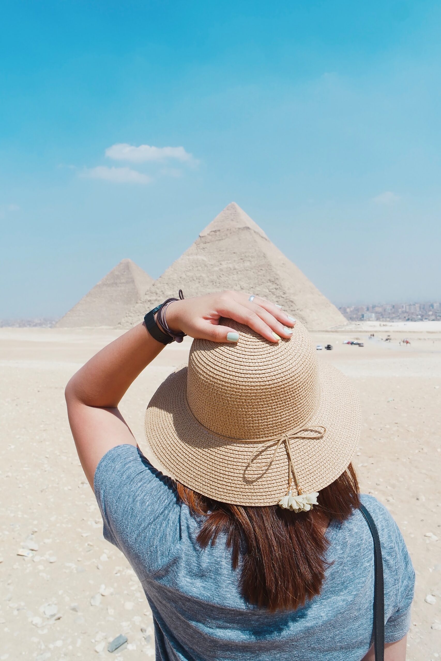 Visiting the Great Pyramids of Giza is a must for any Egypt vacation (photo: Julian Obejas)
