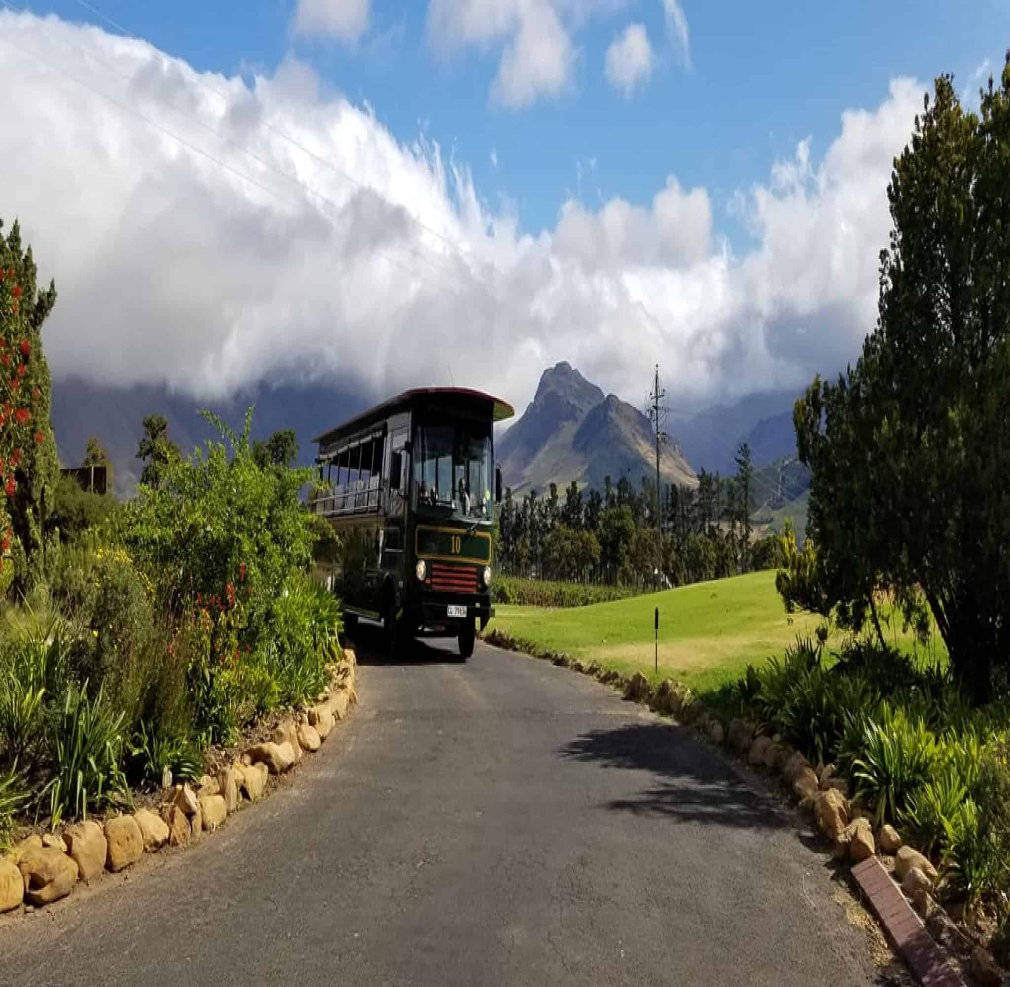 Franschhoek Wine Tram in Franschhoek, South Africa