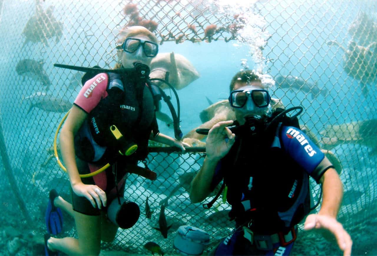 Scuba diving