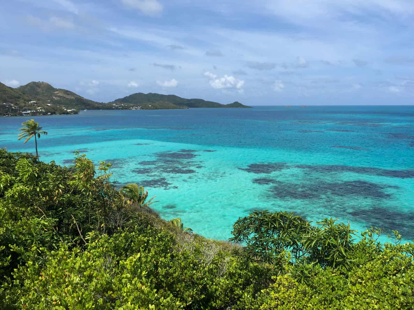 View of Providencia from Crab Caye