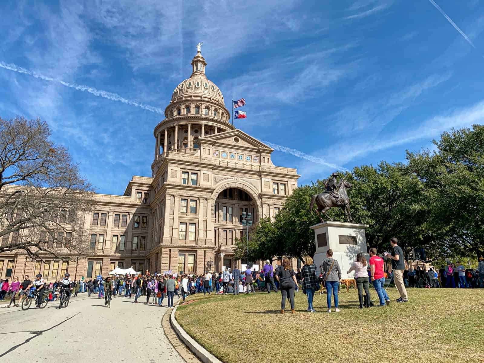 Women's March 2020 at Texas State Capitol