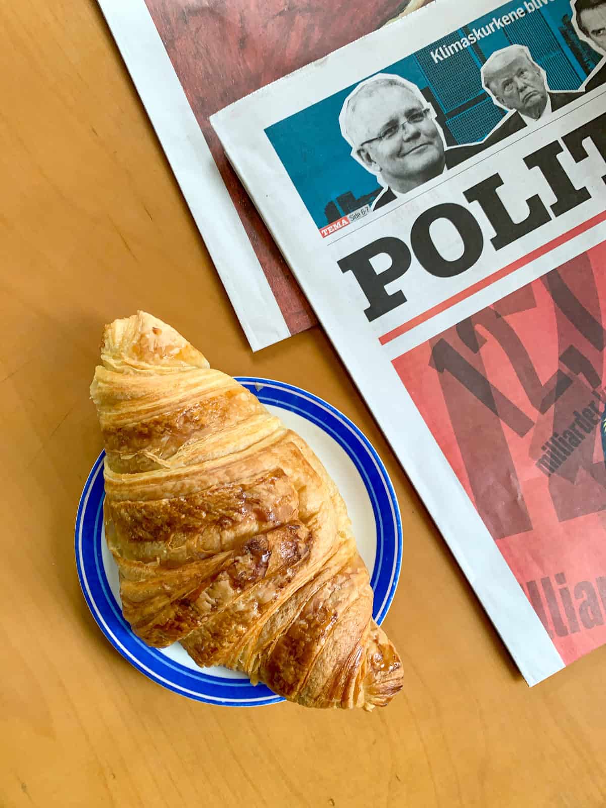 Croissant in Copenhagen (photo: Dave Lee)