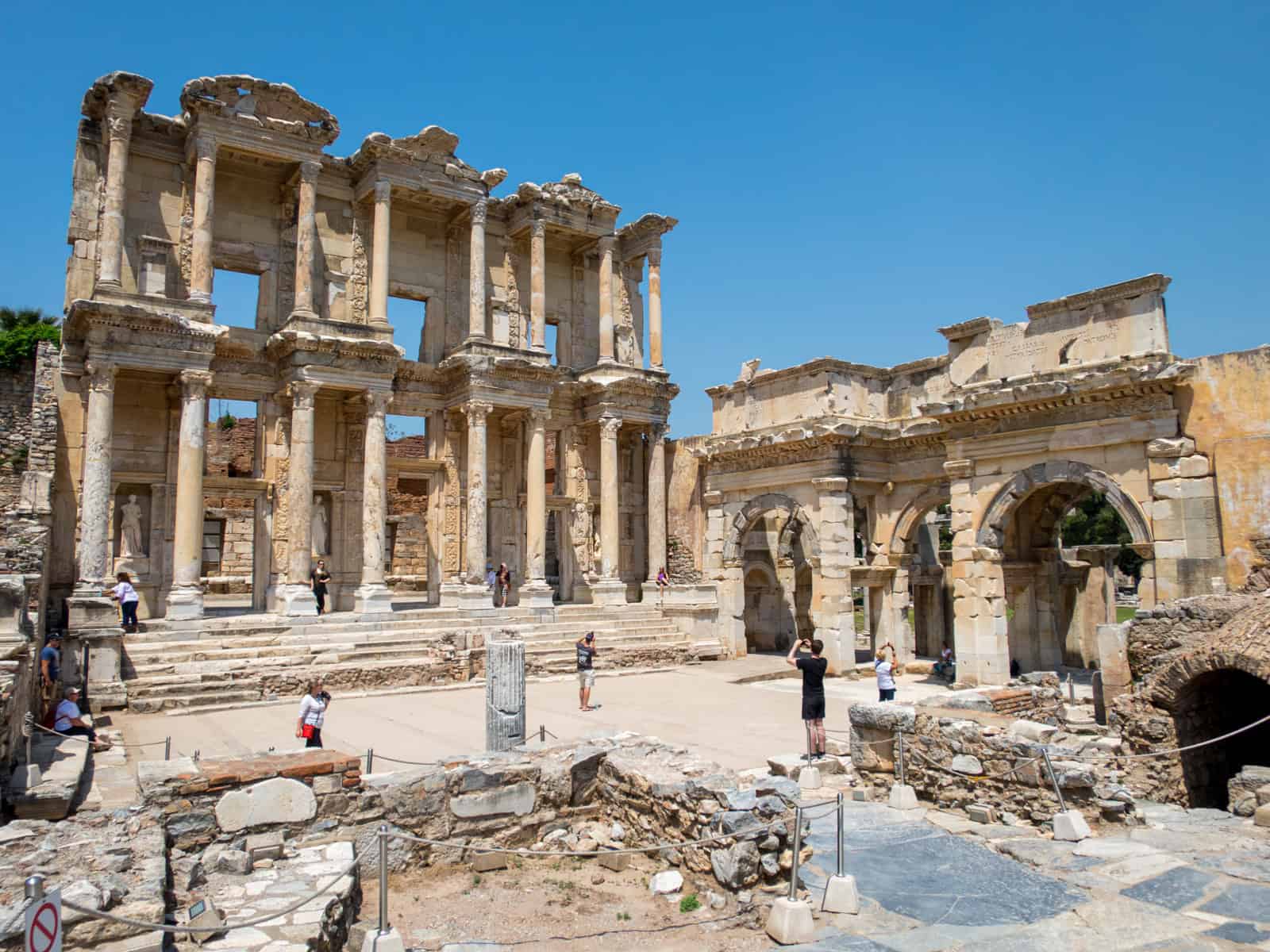 The Library of Celsus at Ephesus, a must-visit place in Turkey