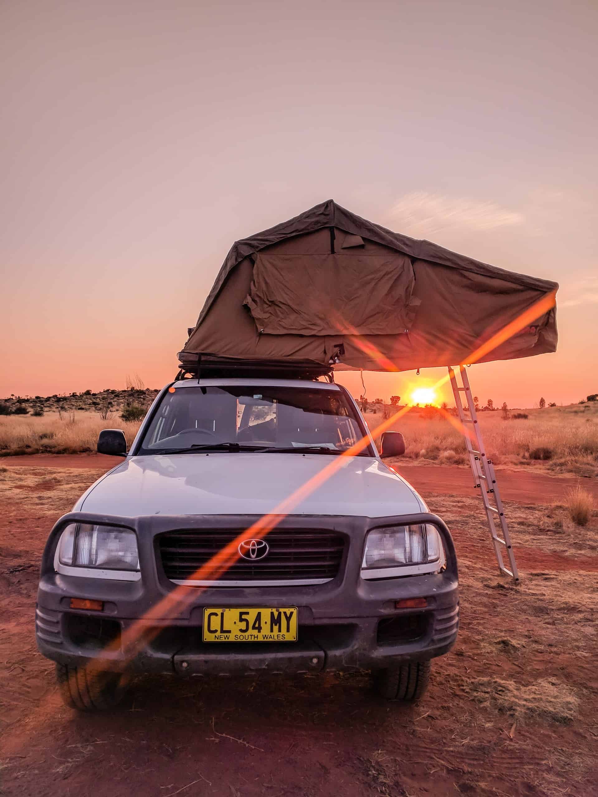 Sunrise near Uluru, Australia (photo: Mike Holford)