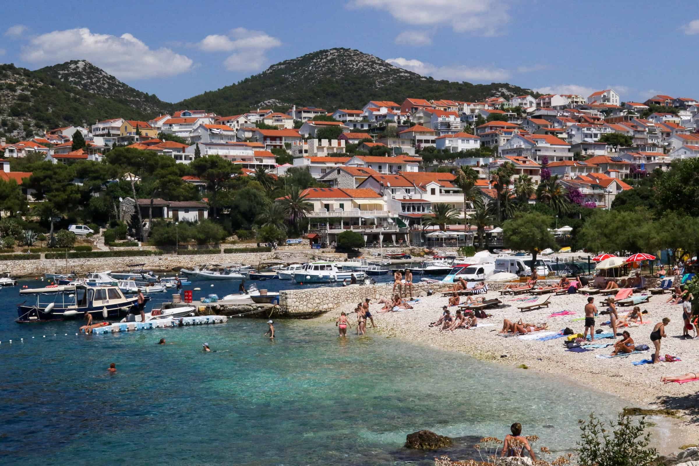 Beach in Hvar (photo: Colton Jones)