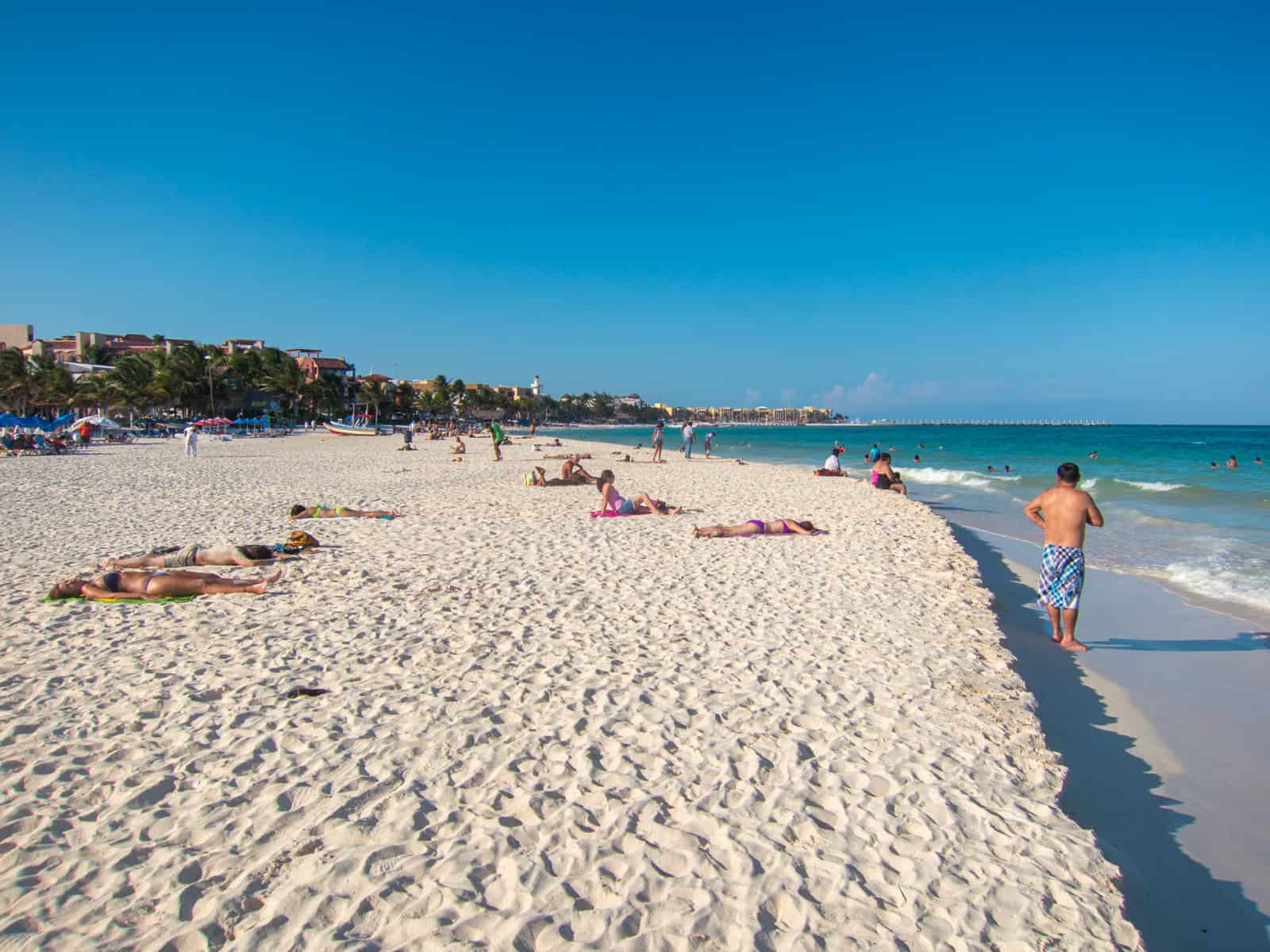 Playa del Carmen, one of the best beaches in the Riviera Maya