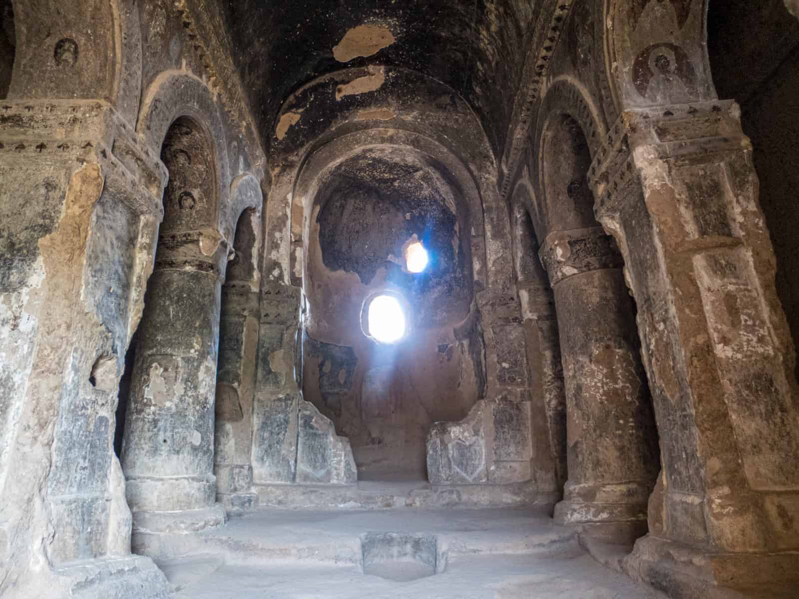 Cathedral with paintings