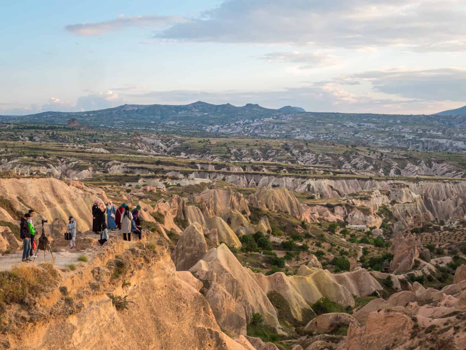 Sunset in Cappadocia