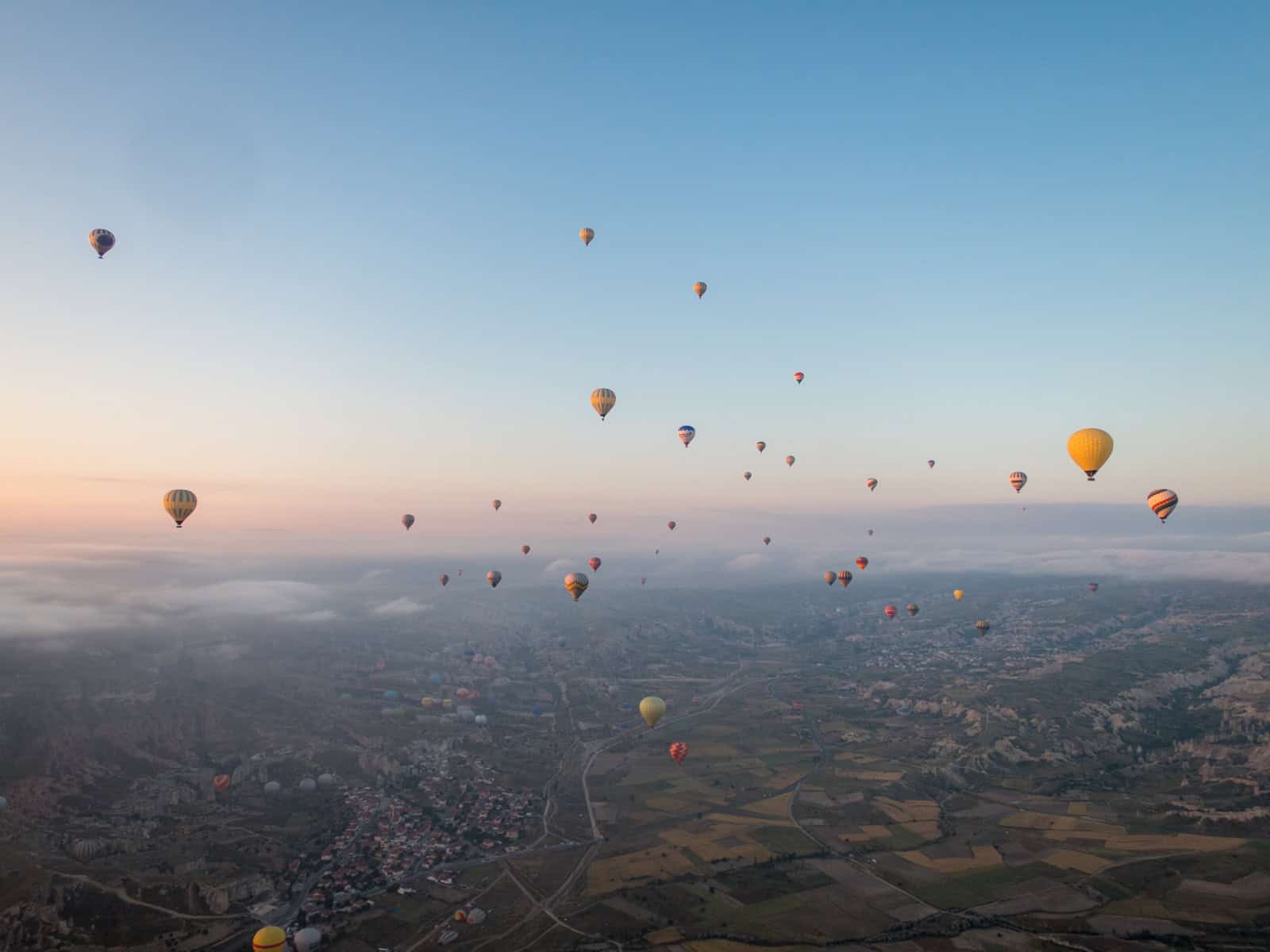 Balloons in Cappadocia