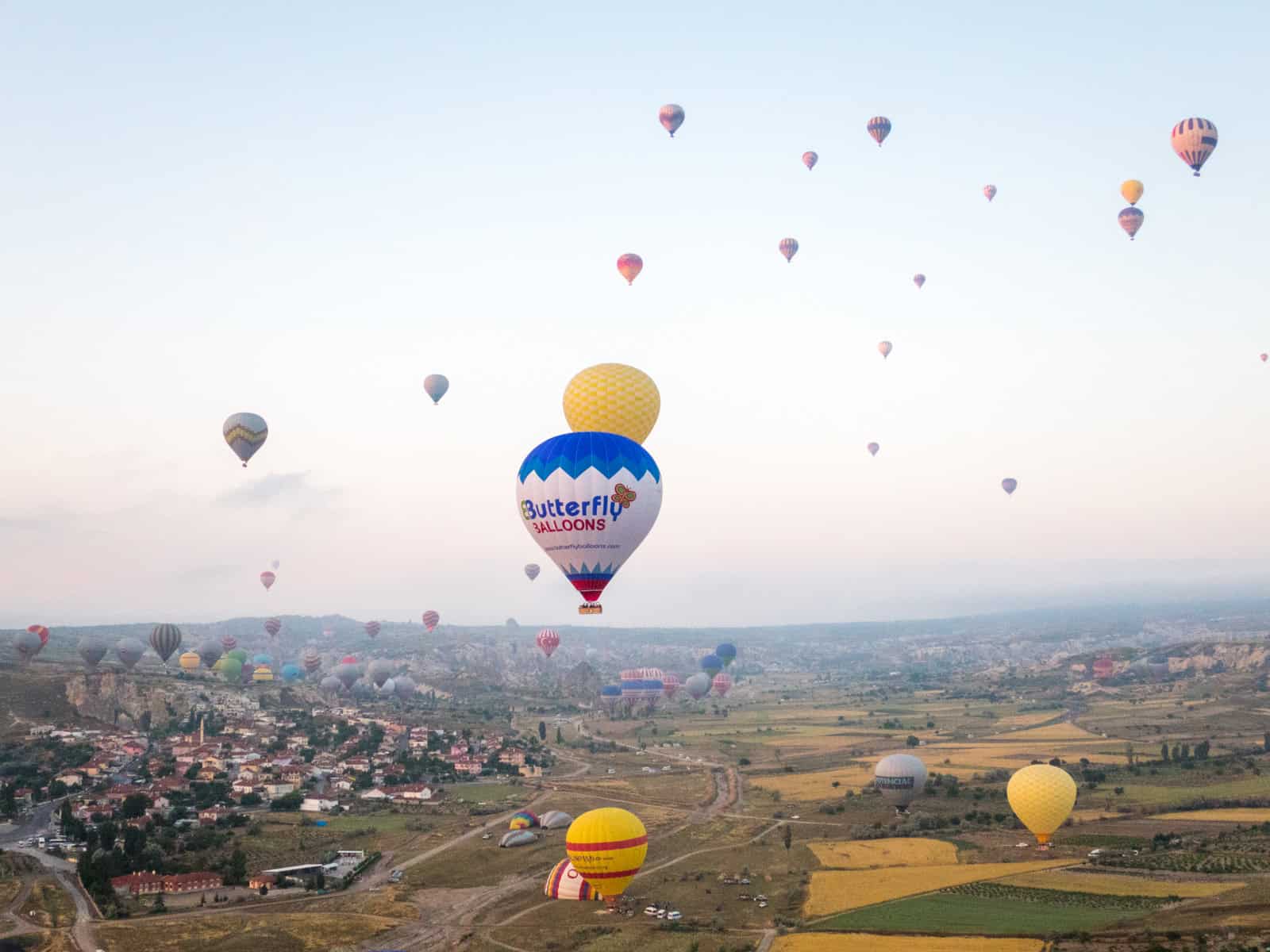 Butterfly Balloons in Cappadocia