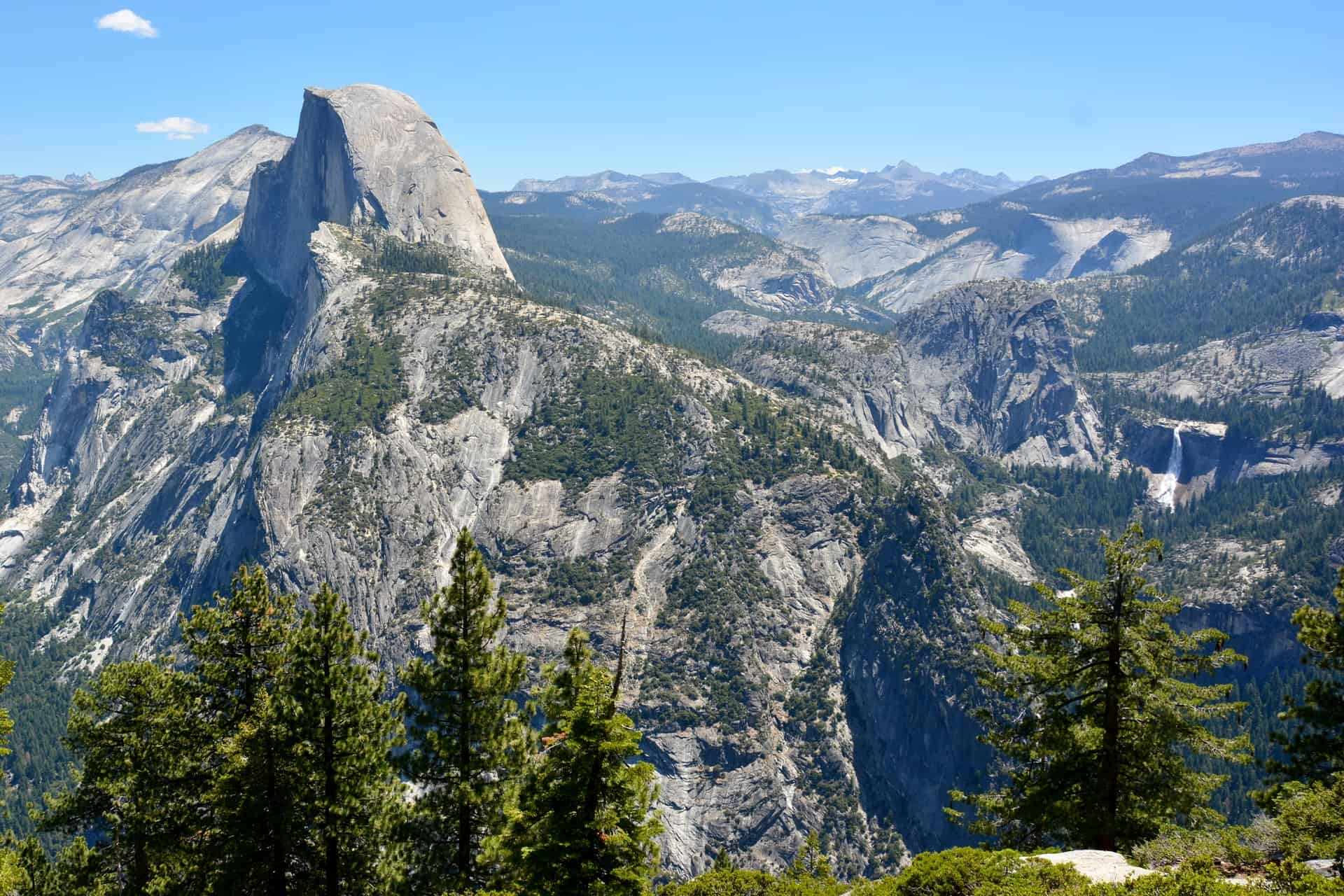 Half Dome and Yosemite landscape (photo: Dan)