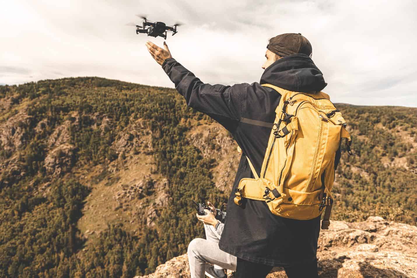 Man with drone (photo: Aleksey Zatevahin)