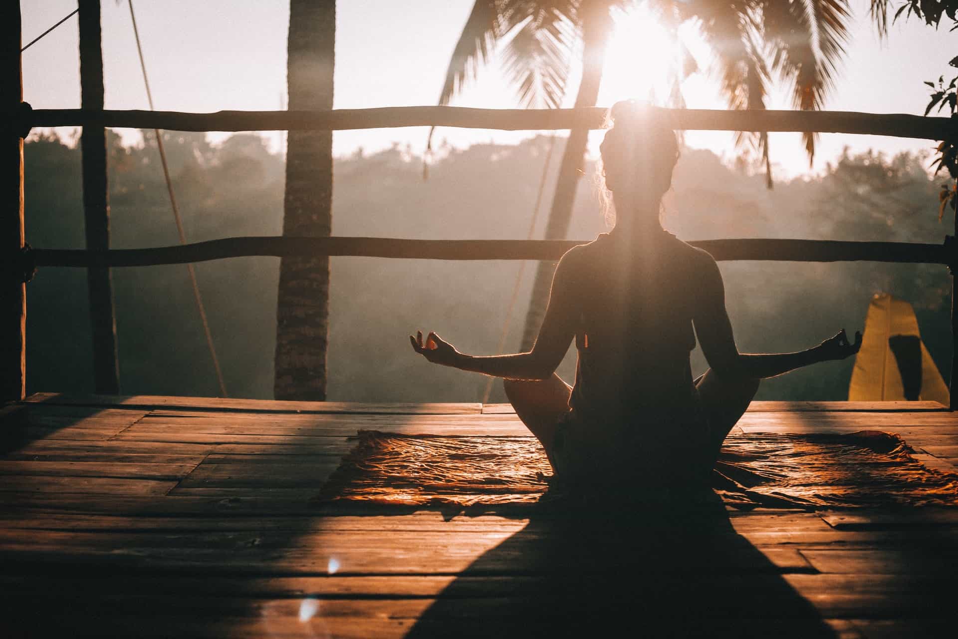 Morning yoga in Ubud, Bali (photo: Jared Rice)