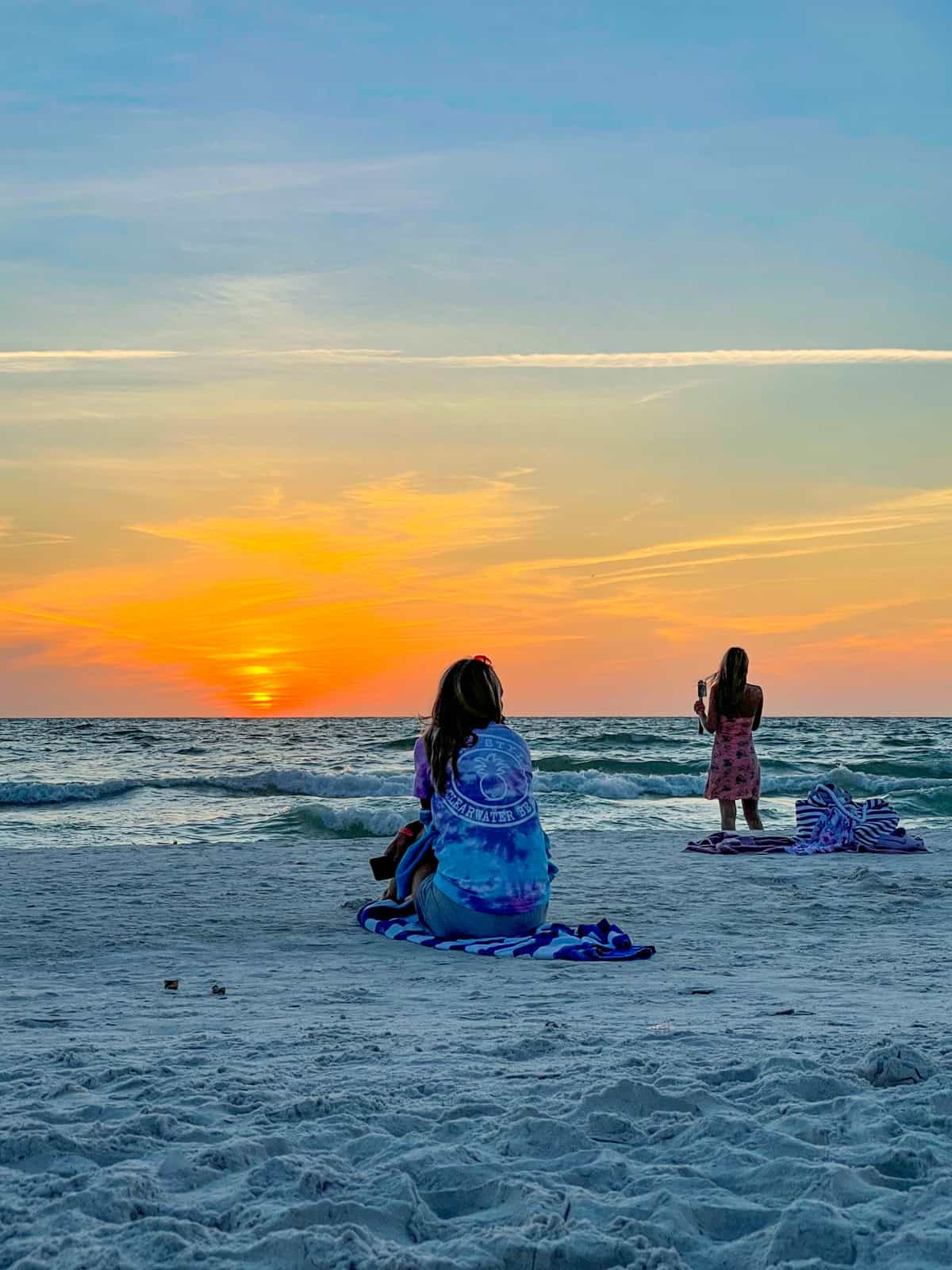 Sunset on Clearwater Beach, FL