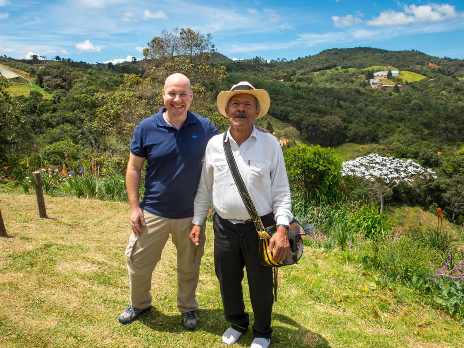 Meeting Don Aristides, an award-winning silletero