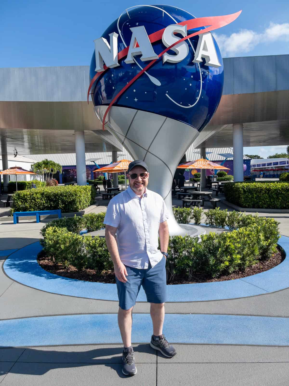 Dave at Kennedy Space Center