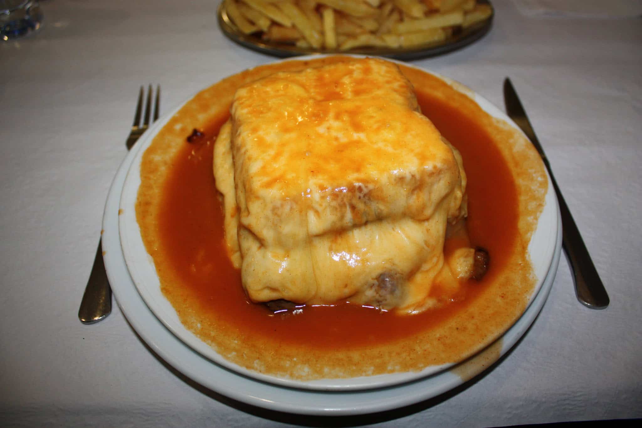 The Francesinha, a traditional food in Portugal (photo: Nelson Alexandre Rocha)